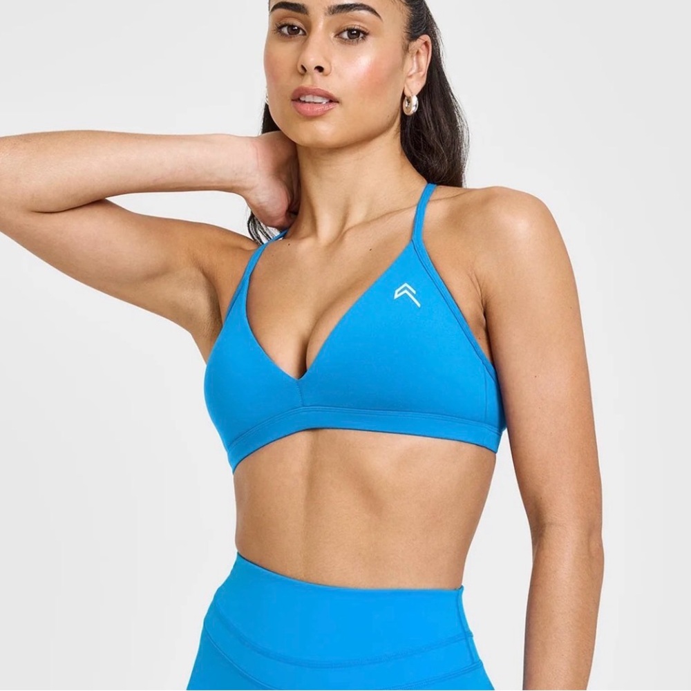 Oner Active EASYLIFT™ ULTRA MINIMAL V NECK BRALETTE - Tropical Blue